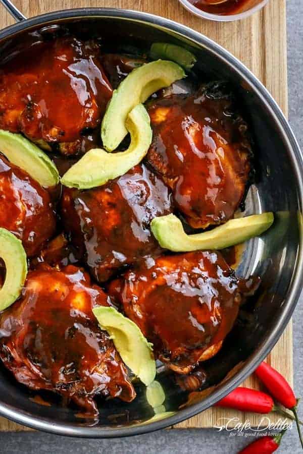 Beyond Wings: Sticky BBQ Buffalo Chicken Thighs Meal
